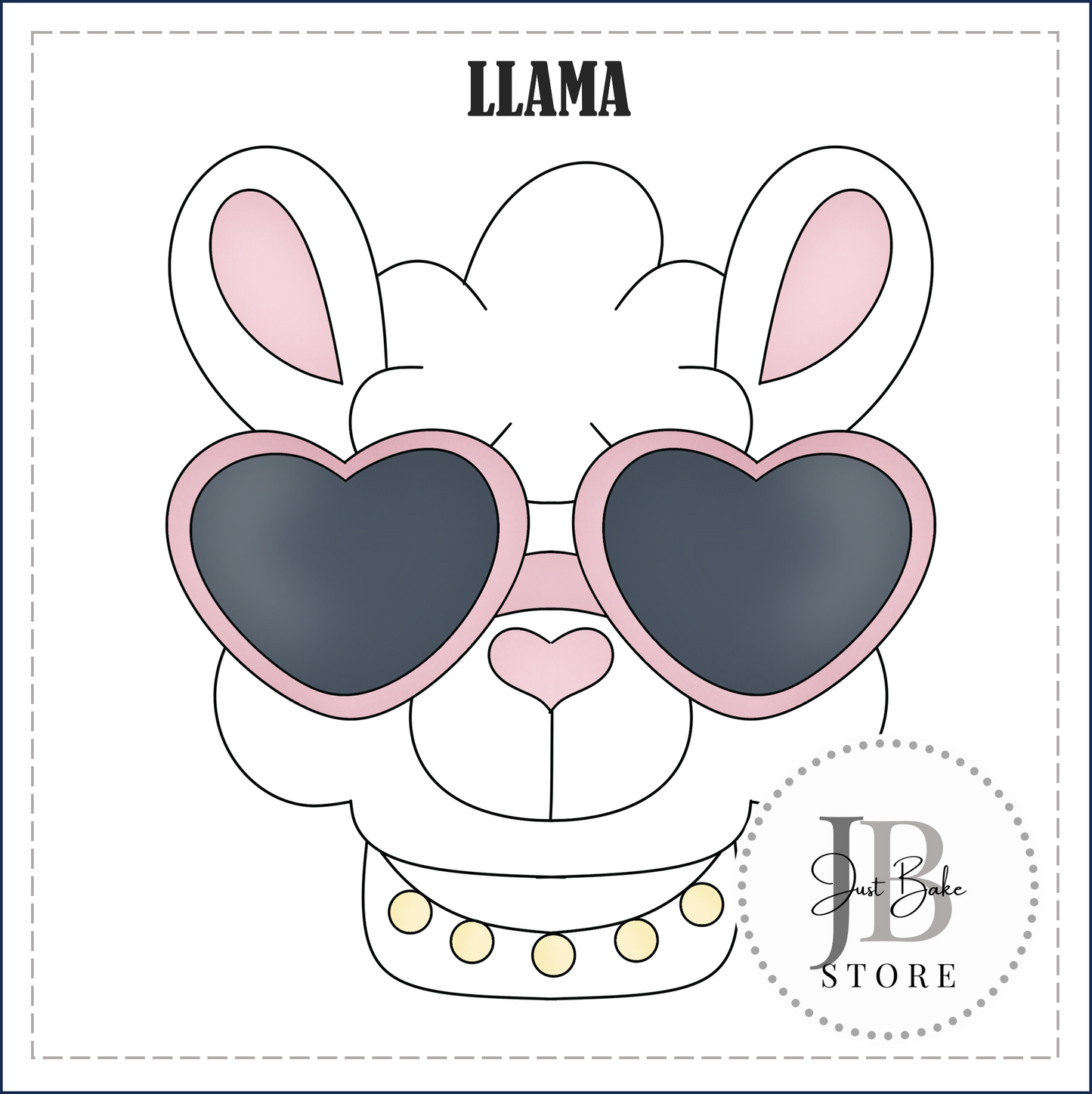 J472 - LLAMA COOKIE CUTTER