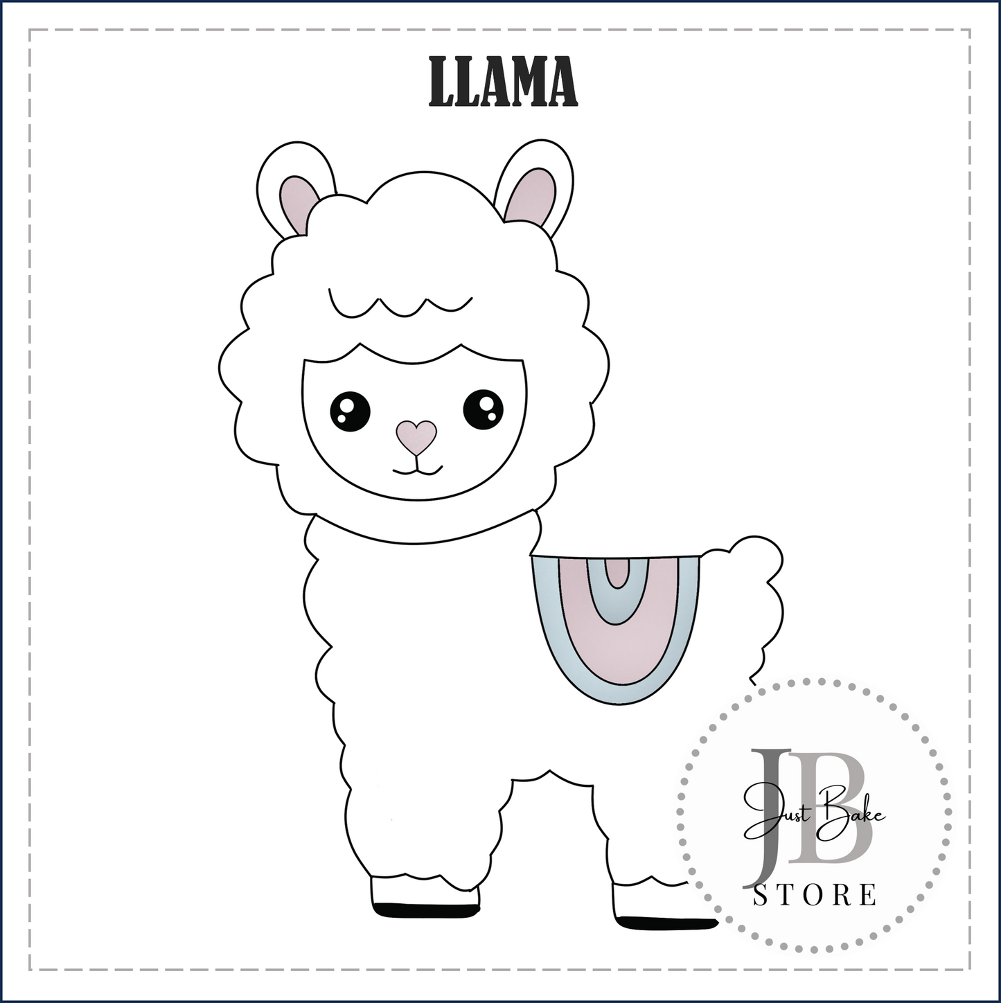 J473 - LLAMA COOKIE CUTTER