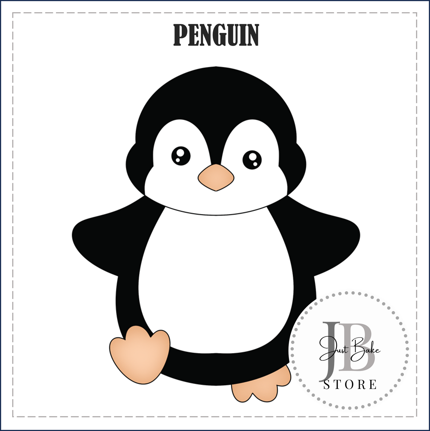 J474 - PENGUIN COOKIE CUTTER