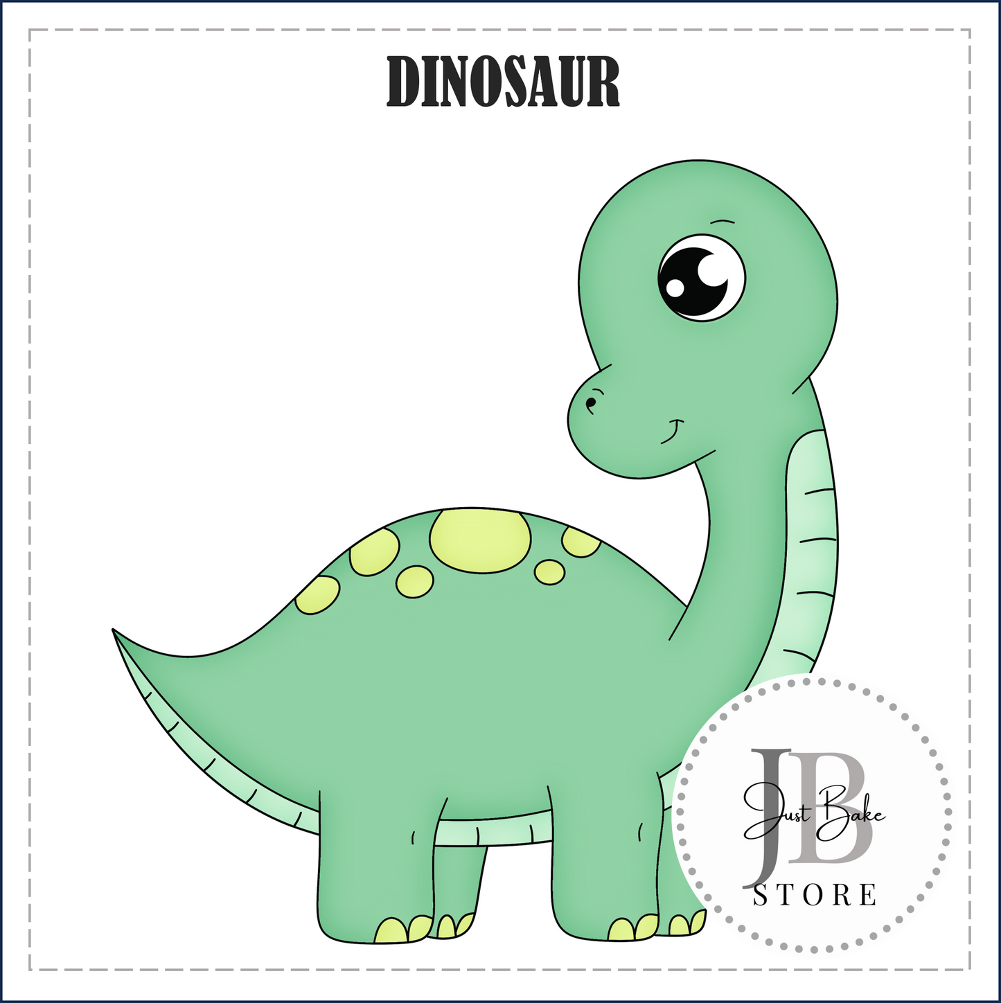 J492 - DINOSAUR COOKIE CUTTER