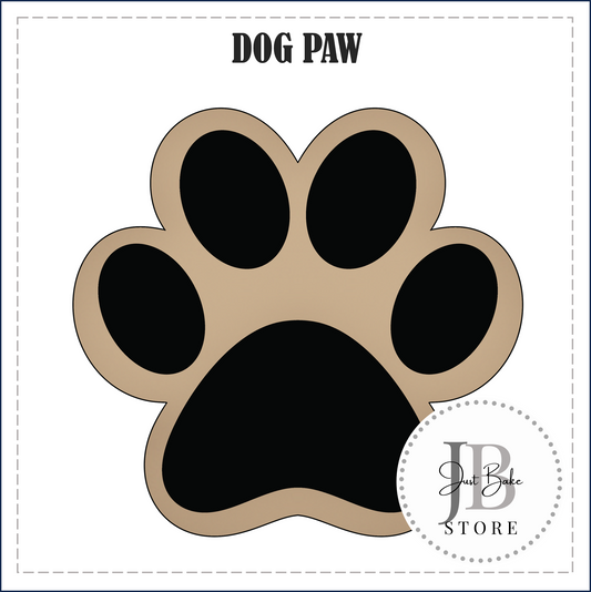J512 - DOG PAW COOKIE CUTTER