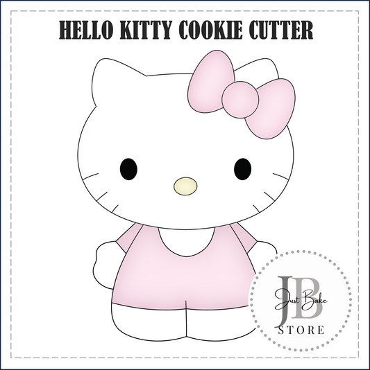 J526 - HELLO KITTY COOKIE CUTTER