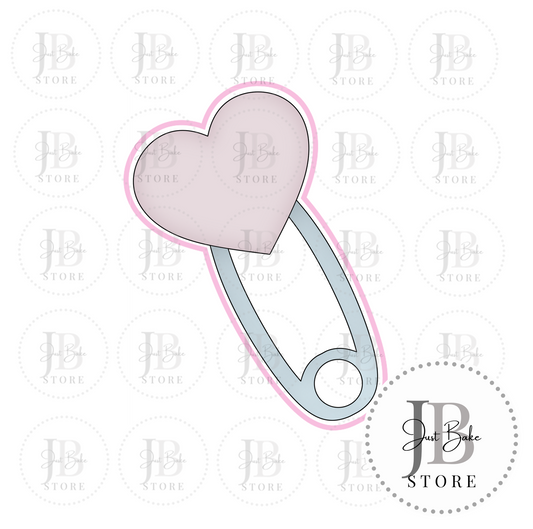 J553 - Nappy Pin Cookie Cutter