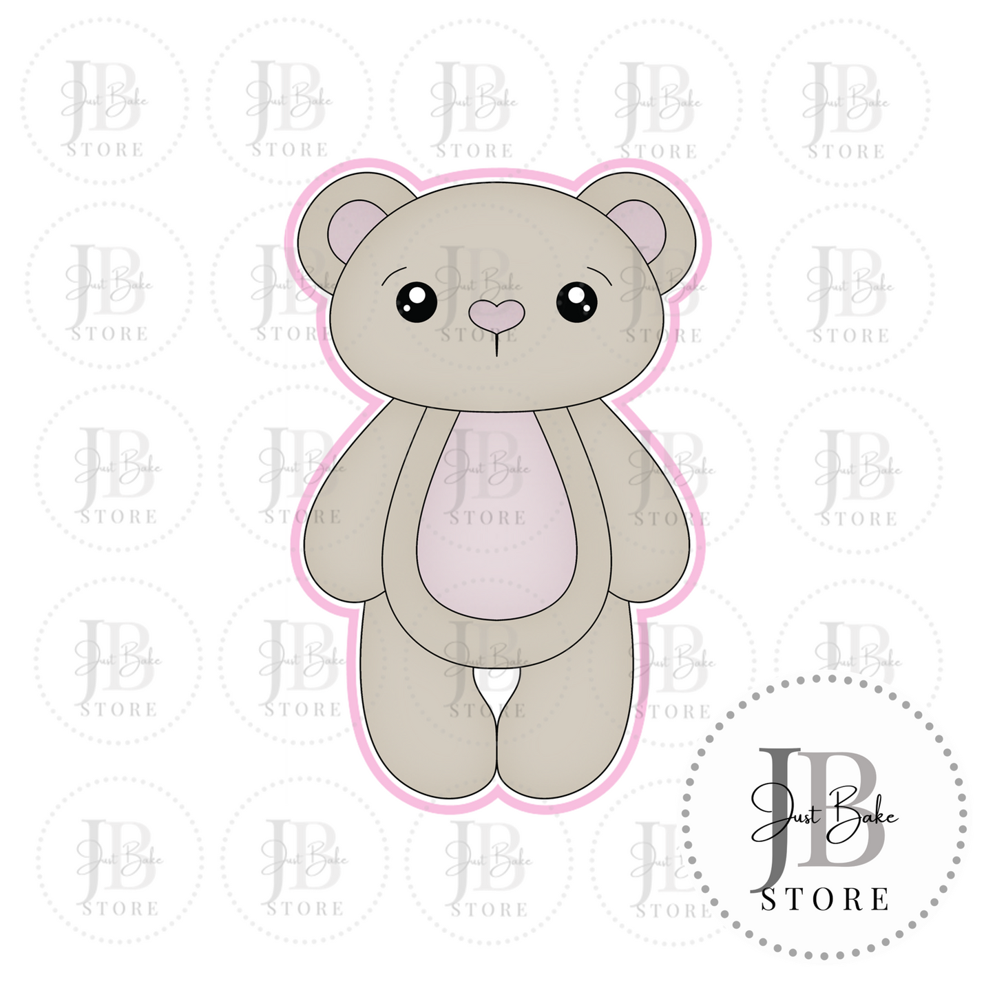 J556 - Boy Teddy Cookie Cutter