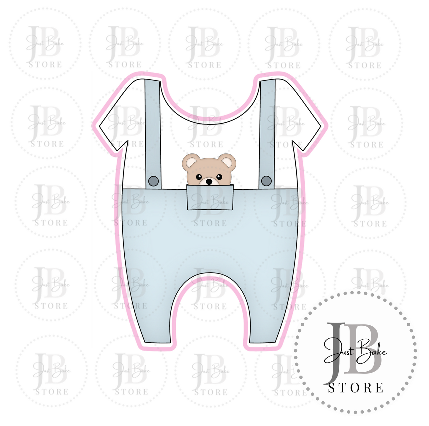 J557 - Baby Onesie Cookie Cutter