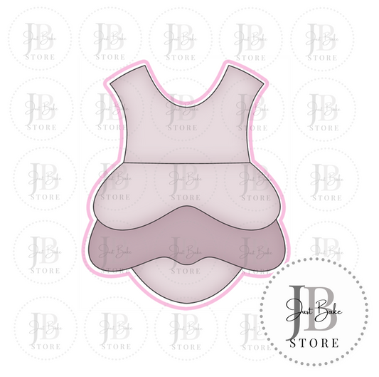 J562 - Baby Romper Cookie Cutter