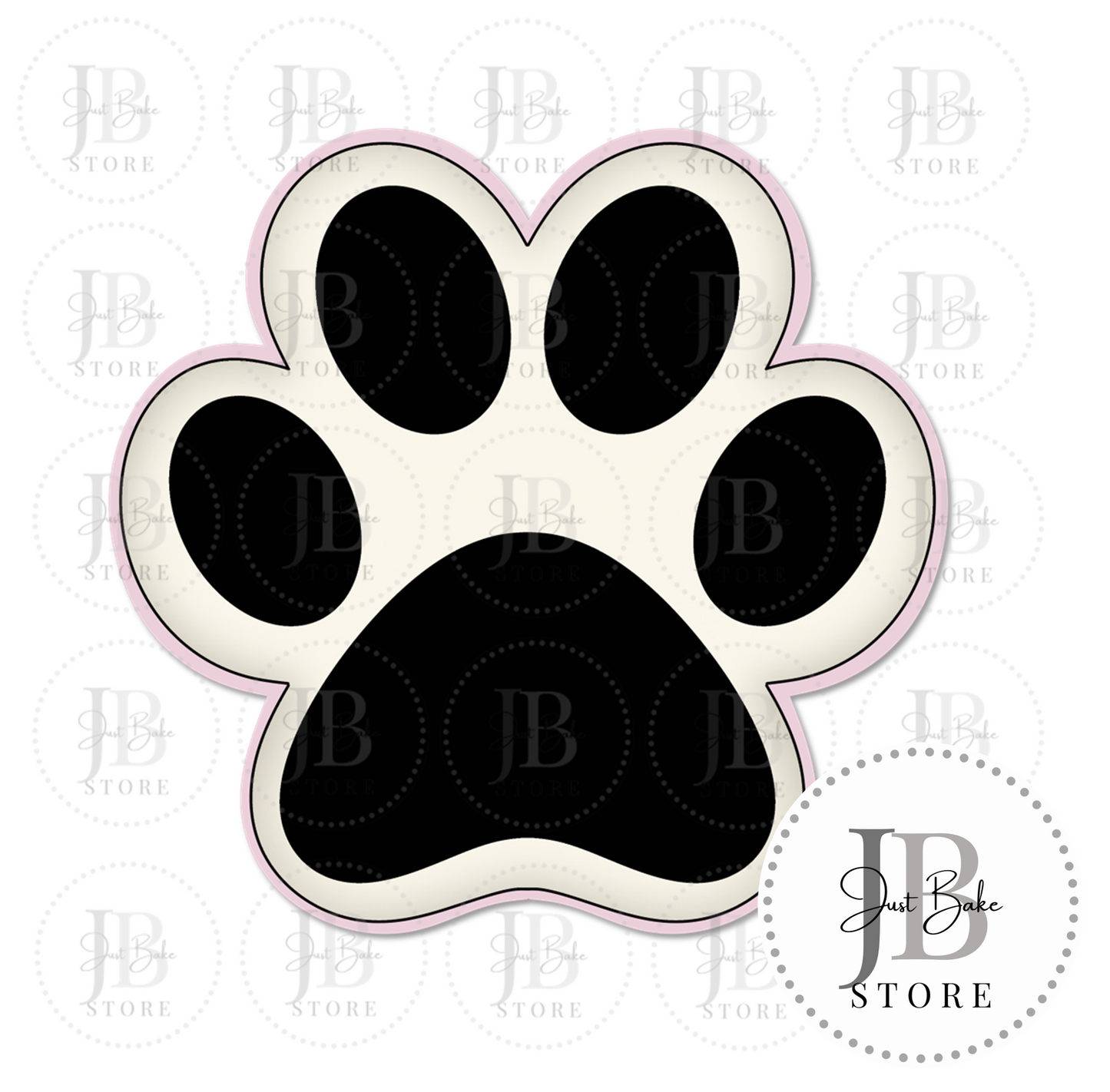 C0008 - Paw Cookie Cutter