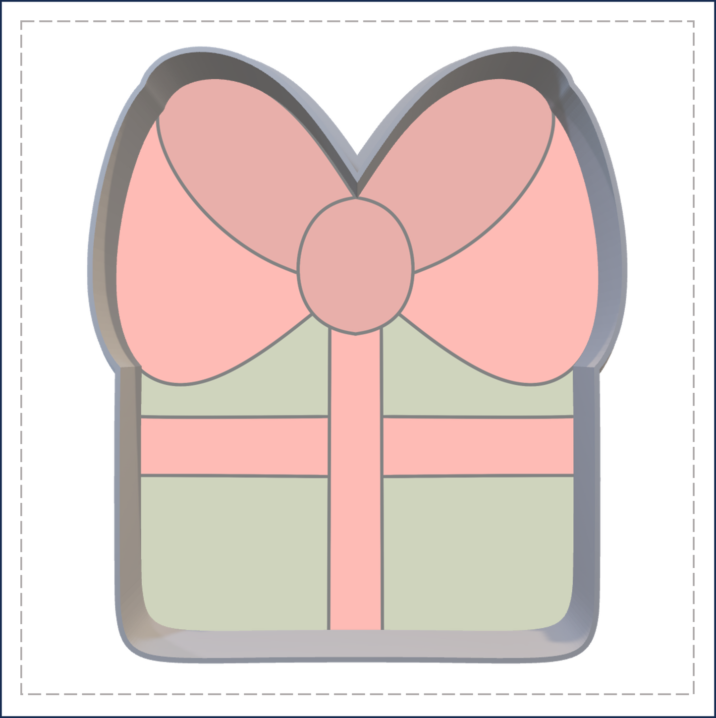 J88 - GIFT BOX COOKIE CUTTER