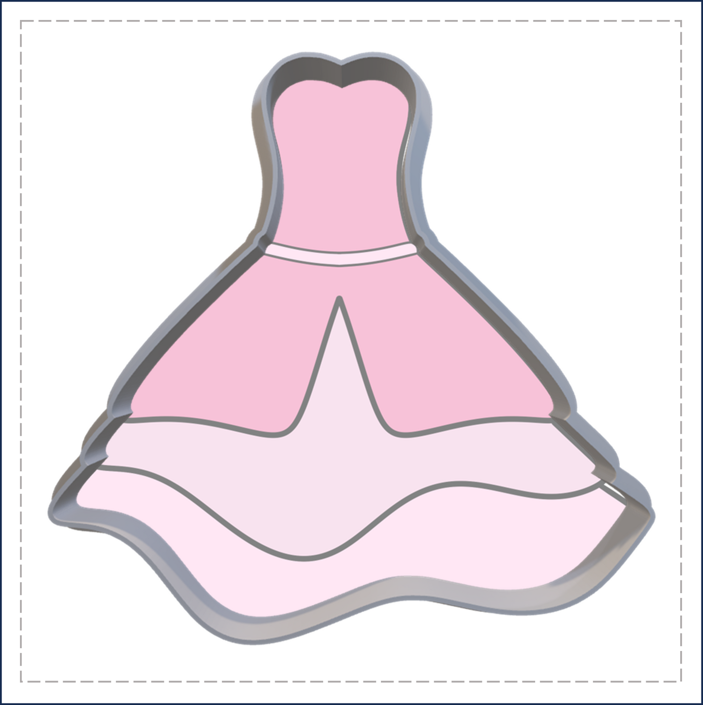 J91 - BARBIE COOKIE CUTTER