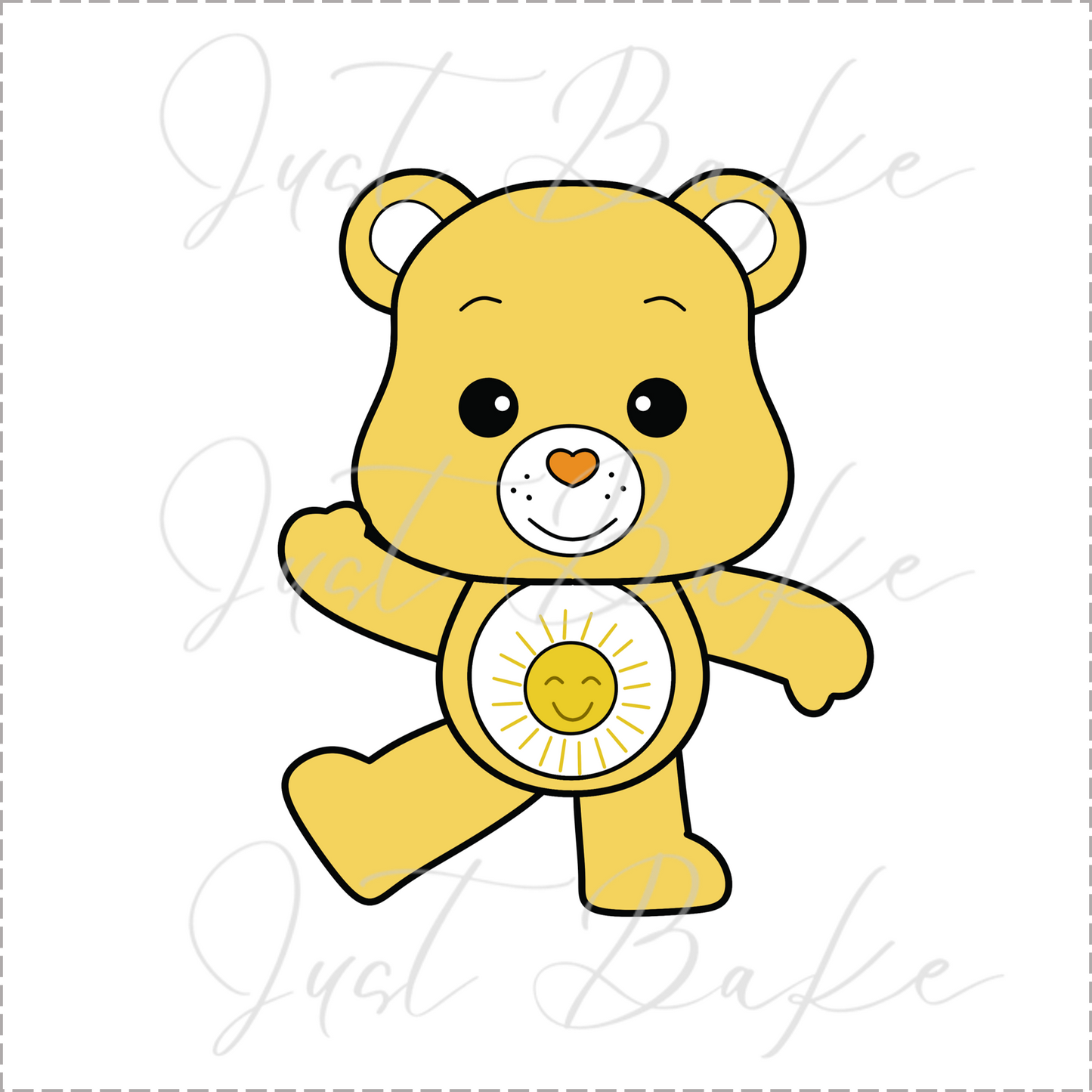 JBS0694 - CARE BEARS COOKIE CUTTER