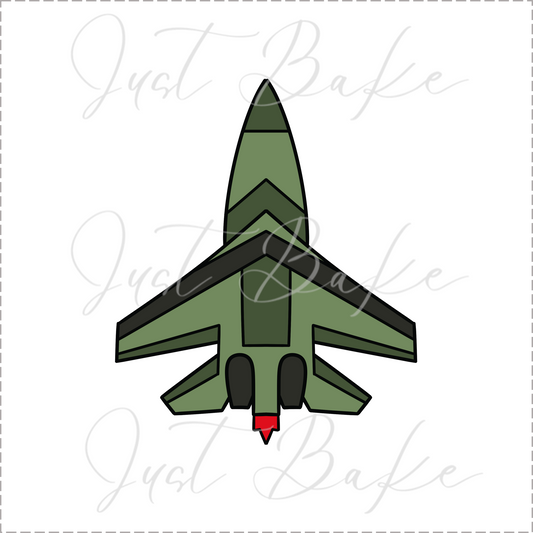 JBS0727 - ARMY FIGHTER PLANE COOKIE CUTTER