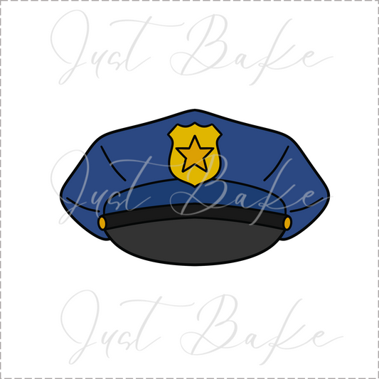 JBS0743 - POLICE HAT COOKIE CUTTER