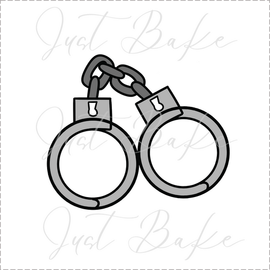 JBS0745 - POLICE CUFFS COOKIE CUTTER