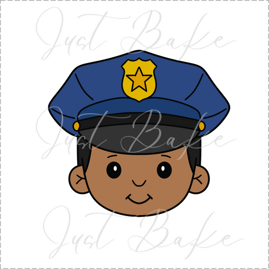 JBS0746 - POLICE MAN COOKIE CUTTER