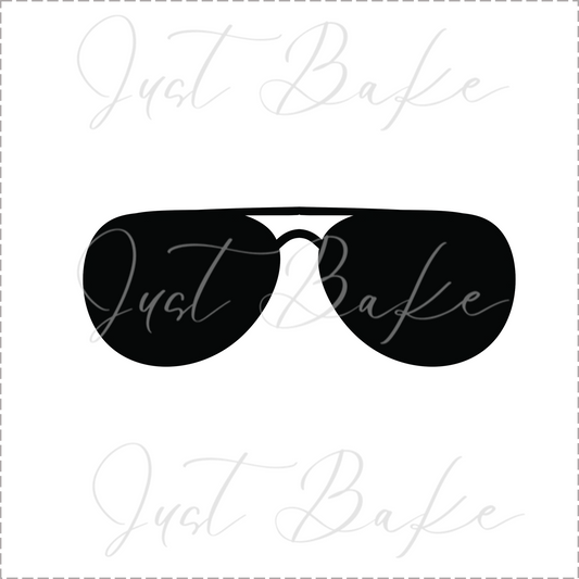 JBS0751 - POLICE GLASSES COOKIE CUTTER