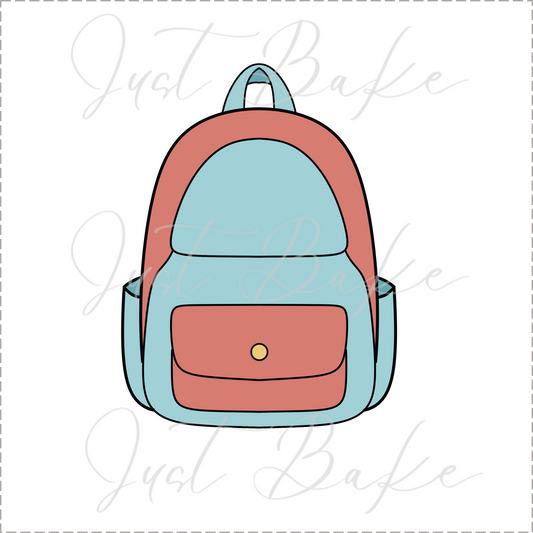 JBS0836 - SCHOOL BACKPACK COOKIE CUTTER
