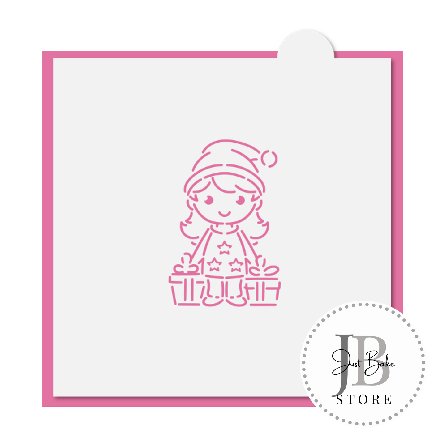 PYO0002 – Christmas Elf PYO Stencil