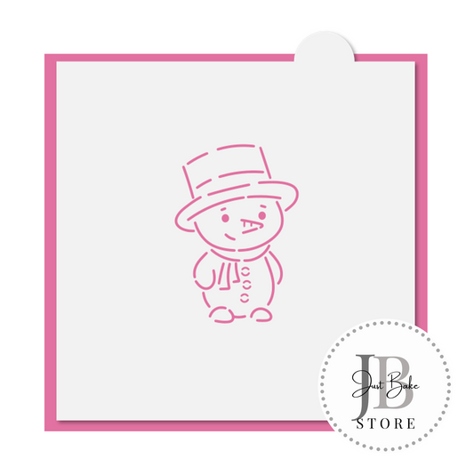 PYO0003 – Snowman PYO Stencil