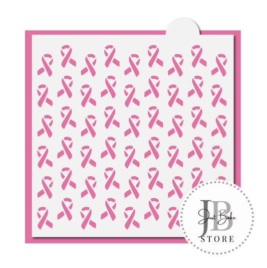 PYO0020 - Breast Cancer Background Stencil