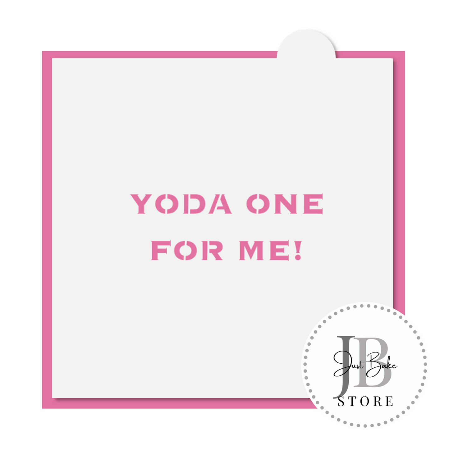 C0267 - Yoda Valentines Cookie Cutter ( Plaque & Stencil Sold Separately )