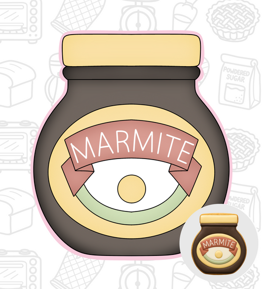 401. Marmite Bottle Cookie Cutter