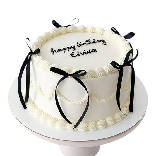 STOCK2 - 10Pc Black Bows Ribbons