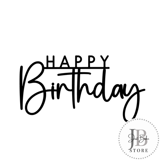 954. Happy Birthday Cake Charm