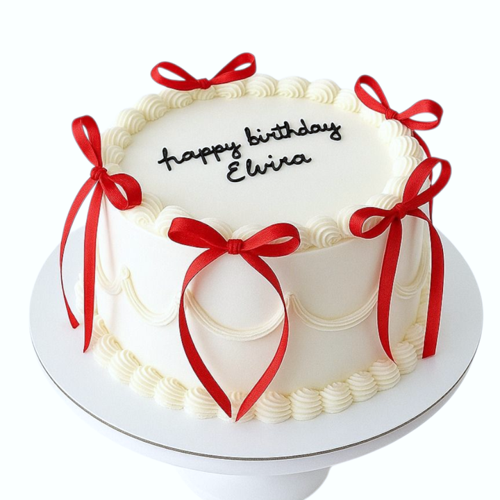 STOCK3 - 10Pc Red Bows Ribbons