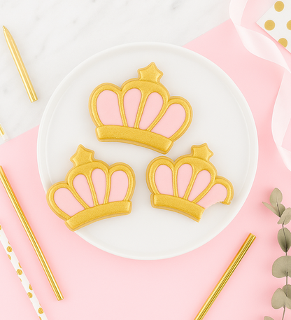 178. Princess Crown Cookie Cutter