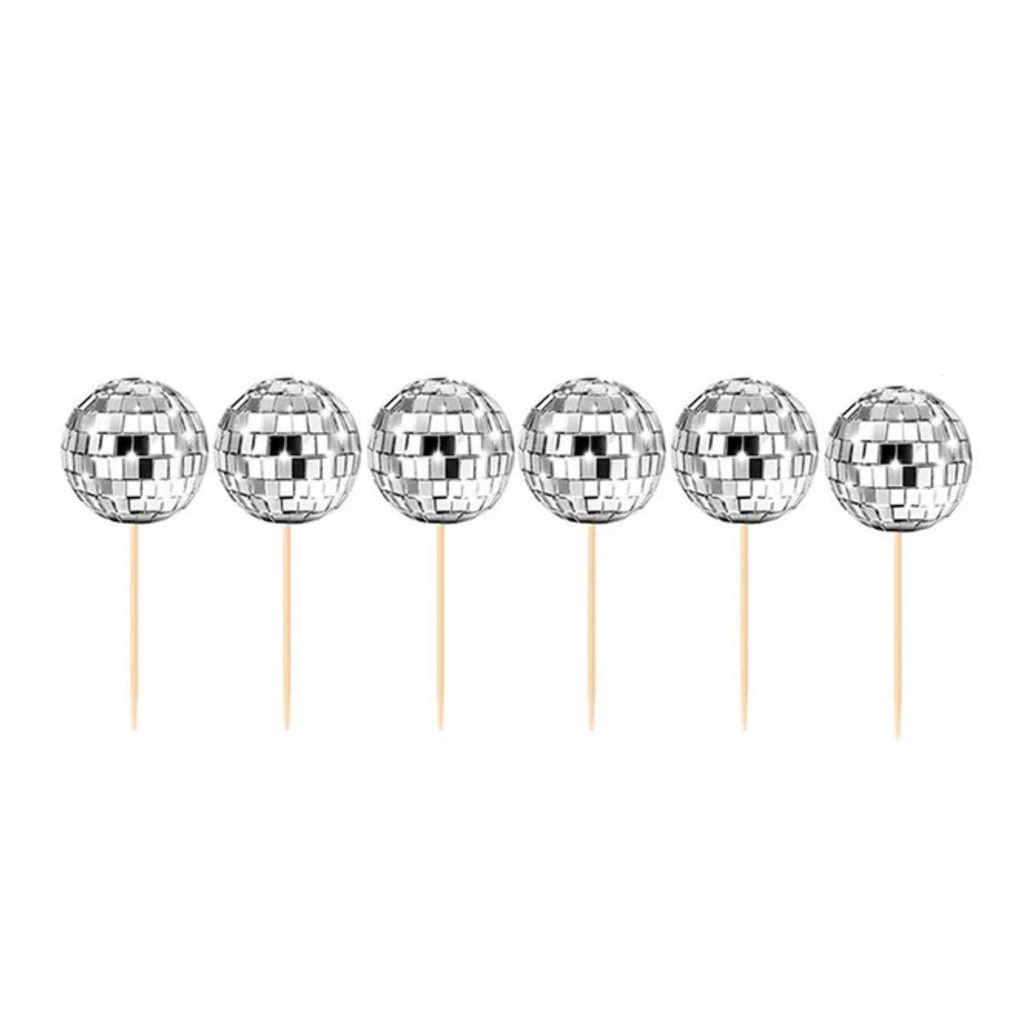 STOCK6 - 5Pc Disco Balls (2.5cm)