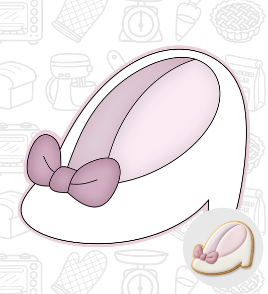 232. Minnie Shoe Cookie Cutter