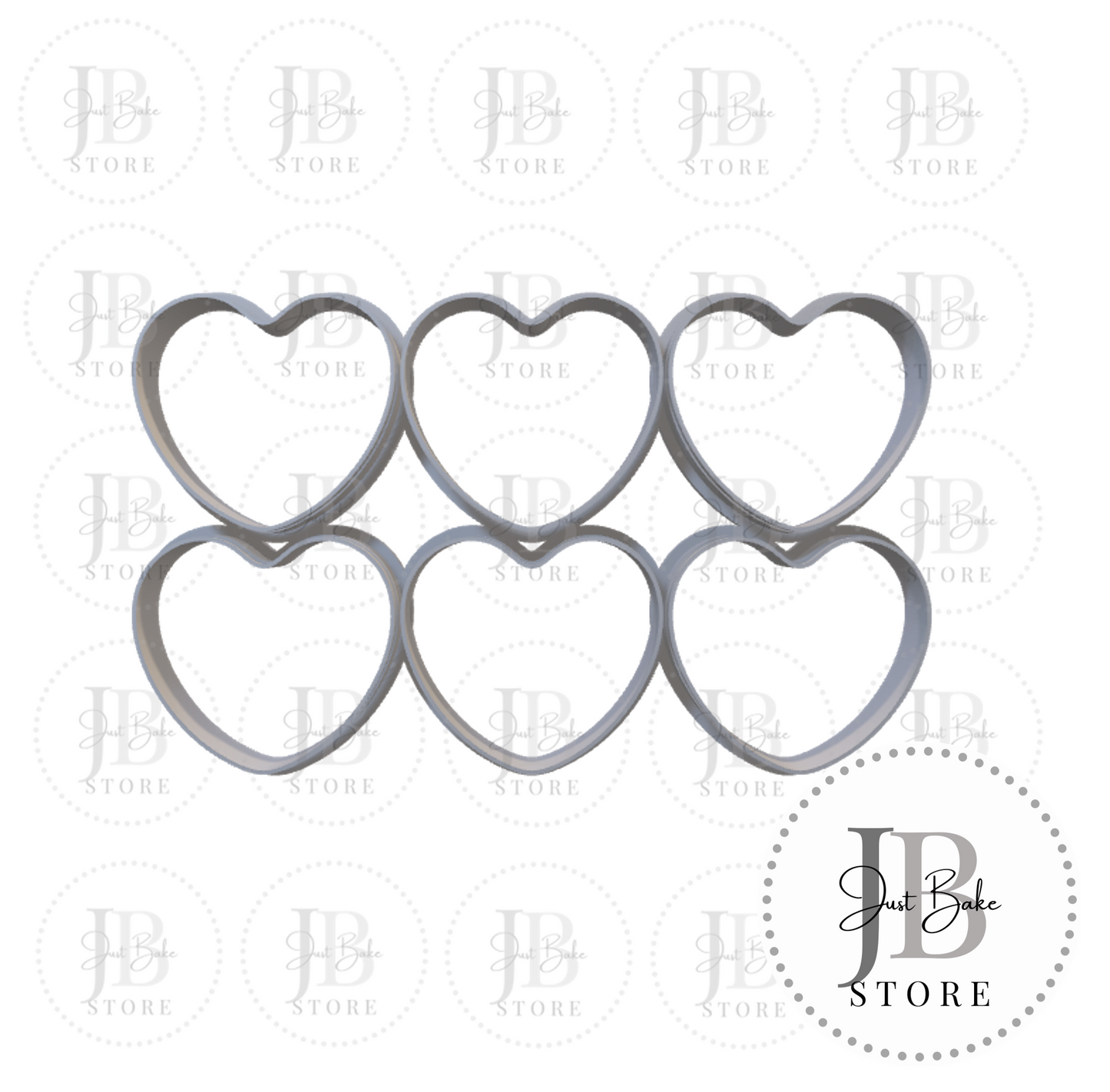 C0507 - Conversation Heart Multi Cutter 5,5cm