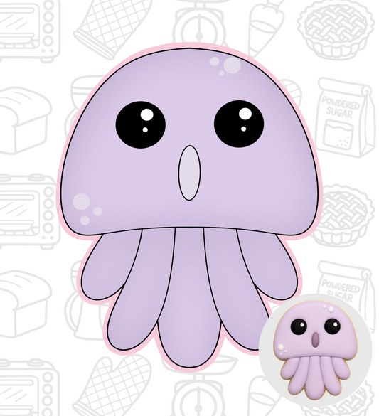 298. Jelly Fish Cookie Cutter