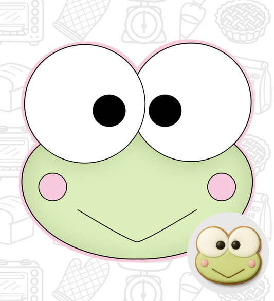 245. Keroppi Cookie Cutter