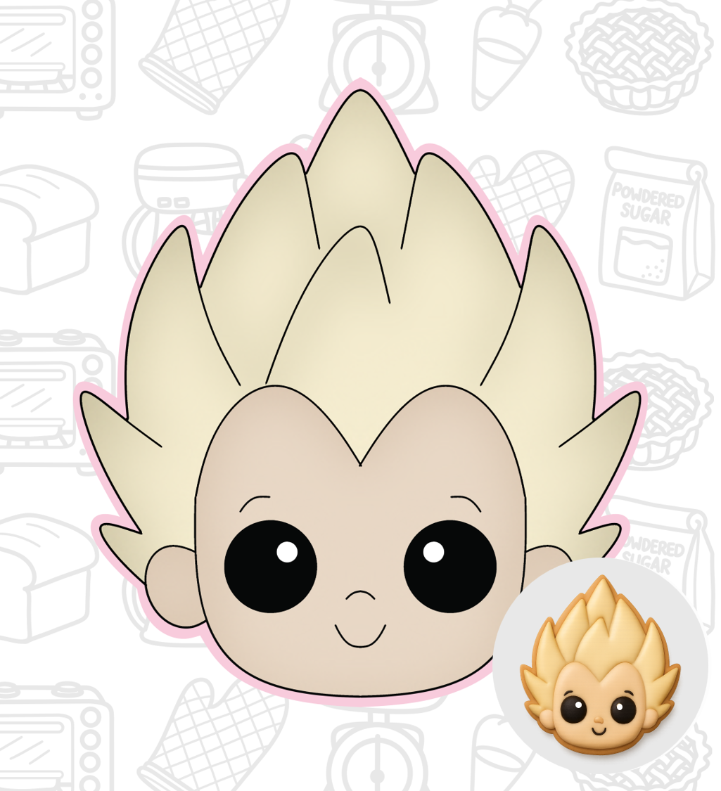 244. Saiyan Cookie Cutter