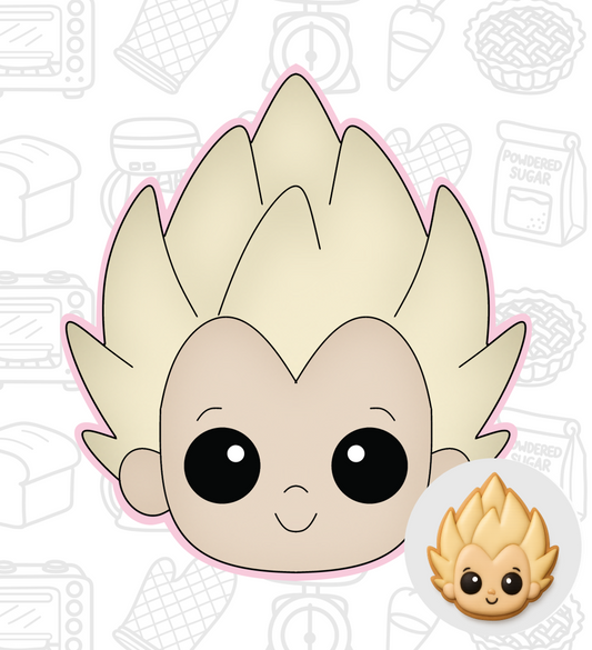 244. Saiyan Cookie Cutter