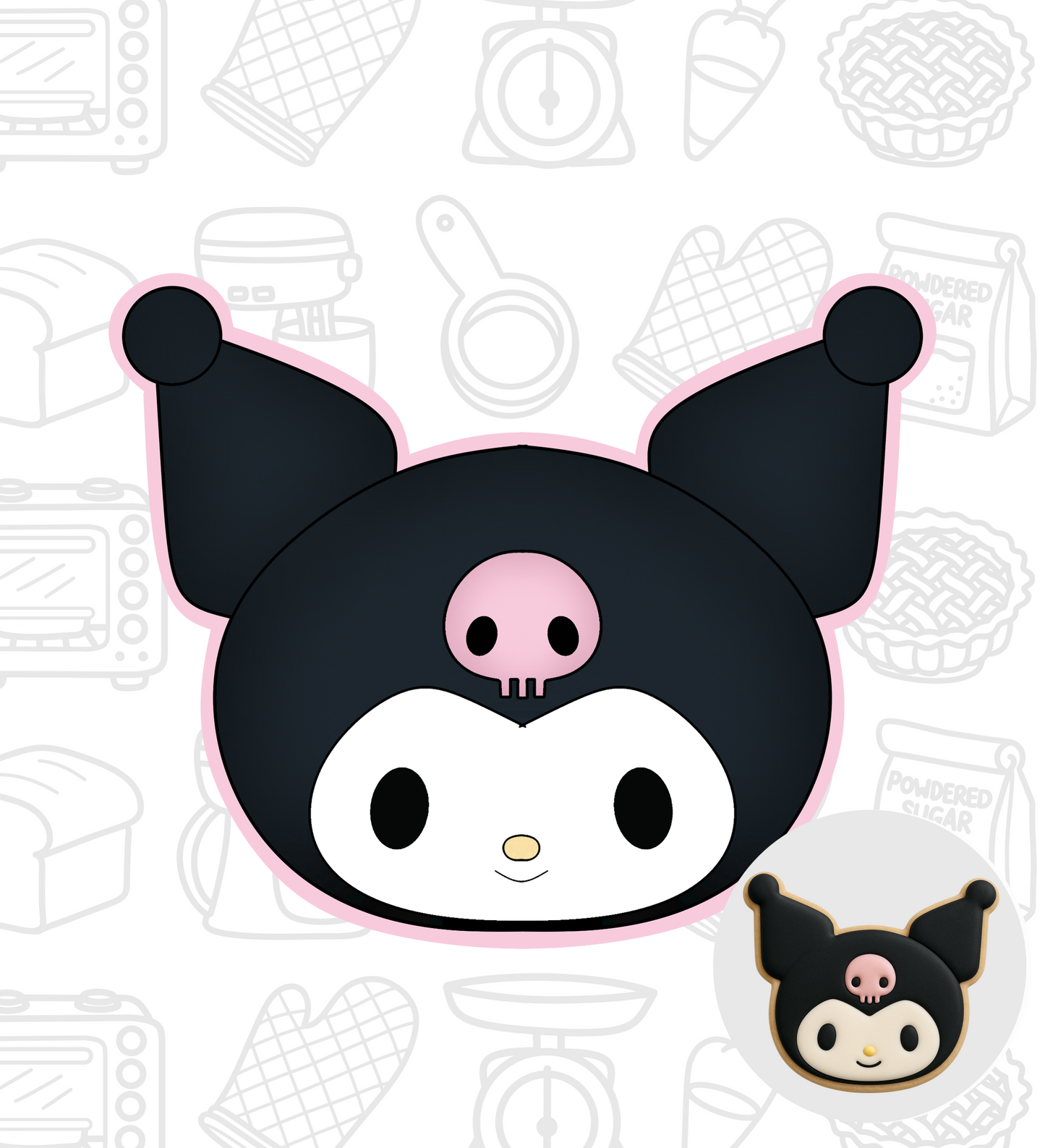 301. Kuromi Cookie Cutter