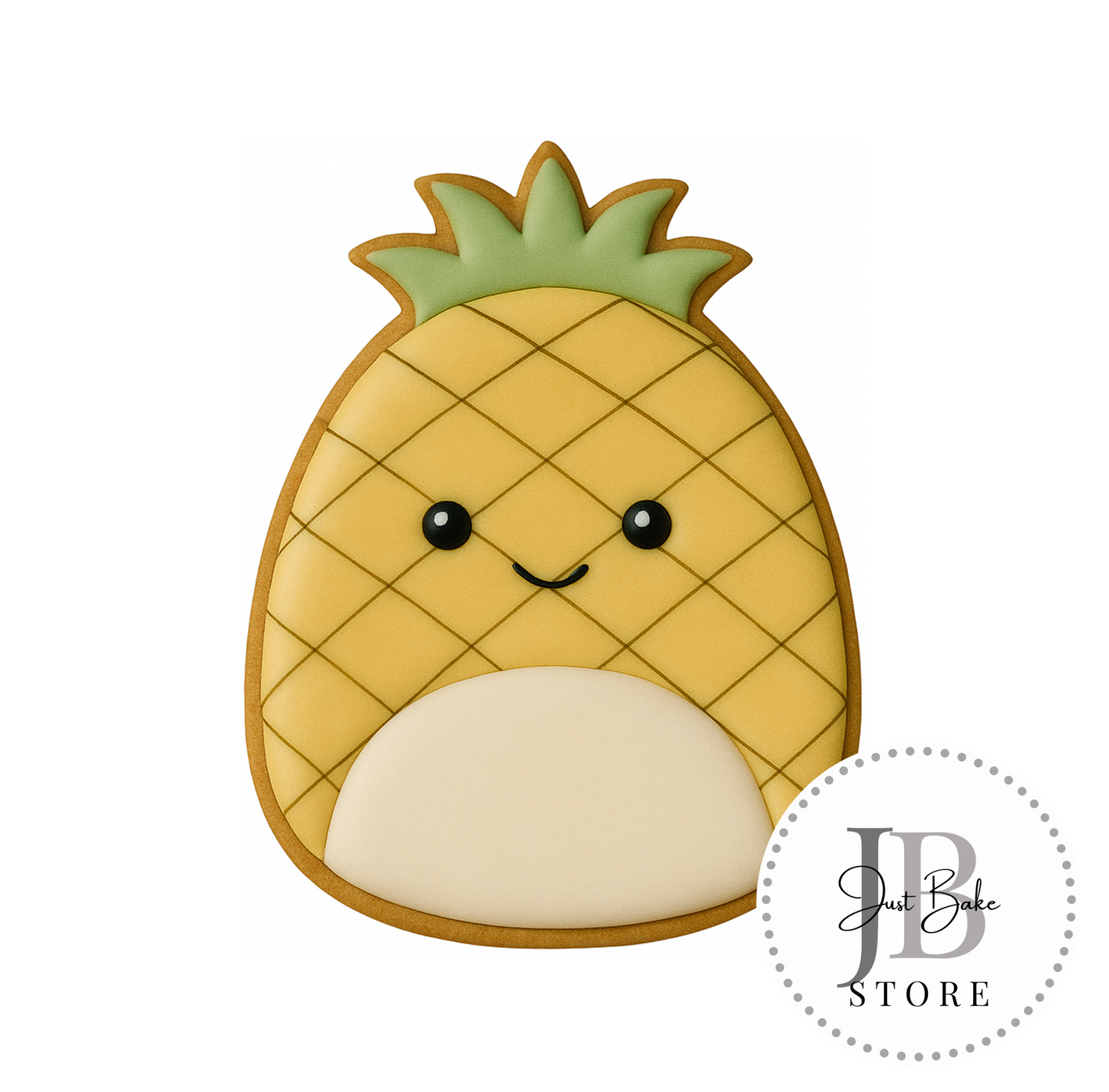 C0281 - Squishmallow - Pineapple Cookie Cutter