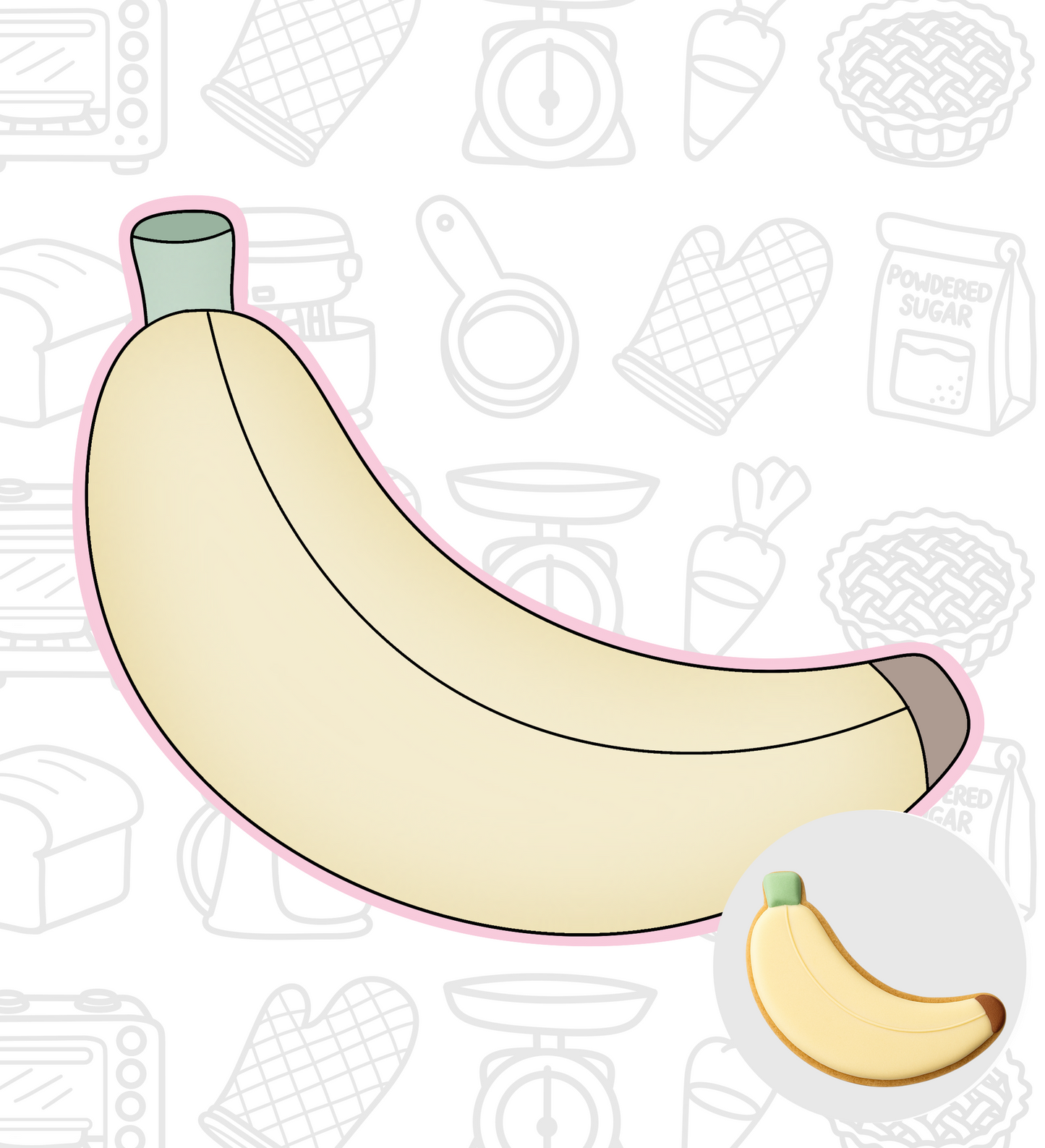 382. Banana Cookie Cutter