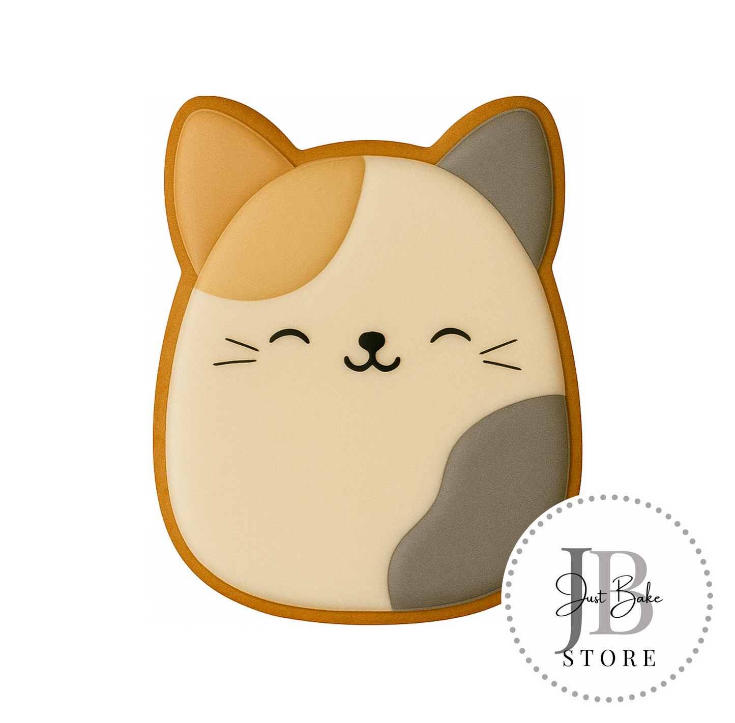 C0282 - Squishmallow - Cat Cookie Cutter