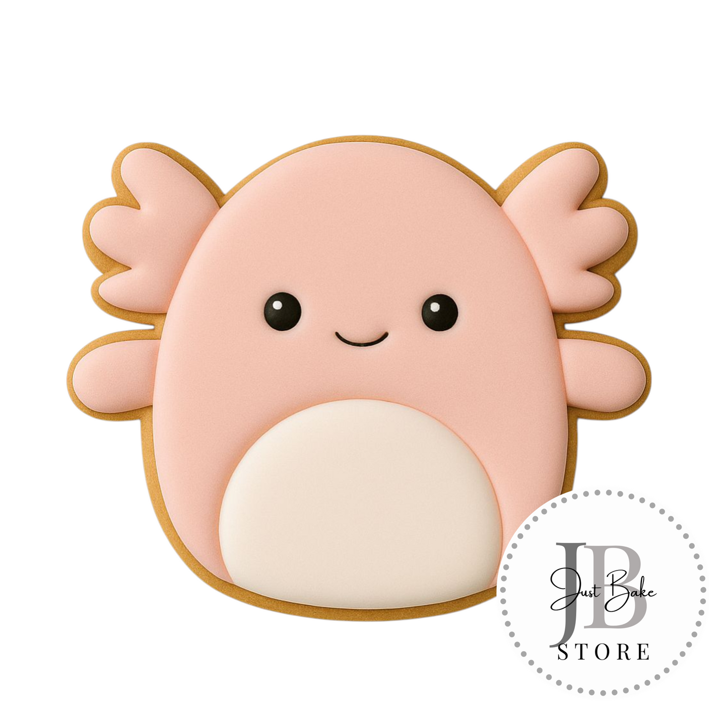 C0218 - Squishmallow - Axolotl Cookie Cutter
