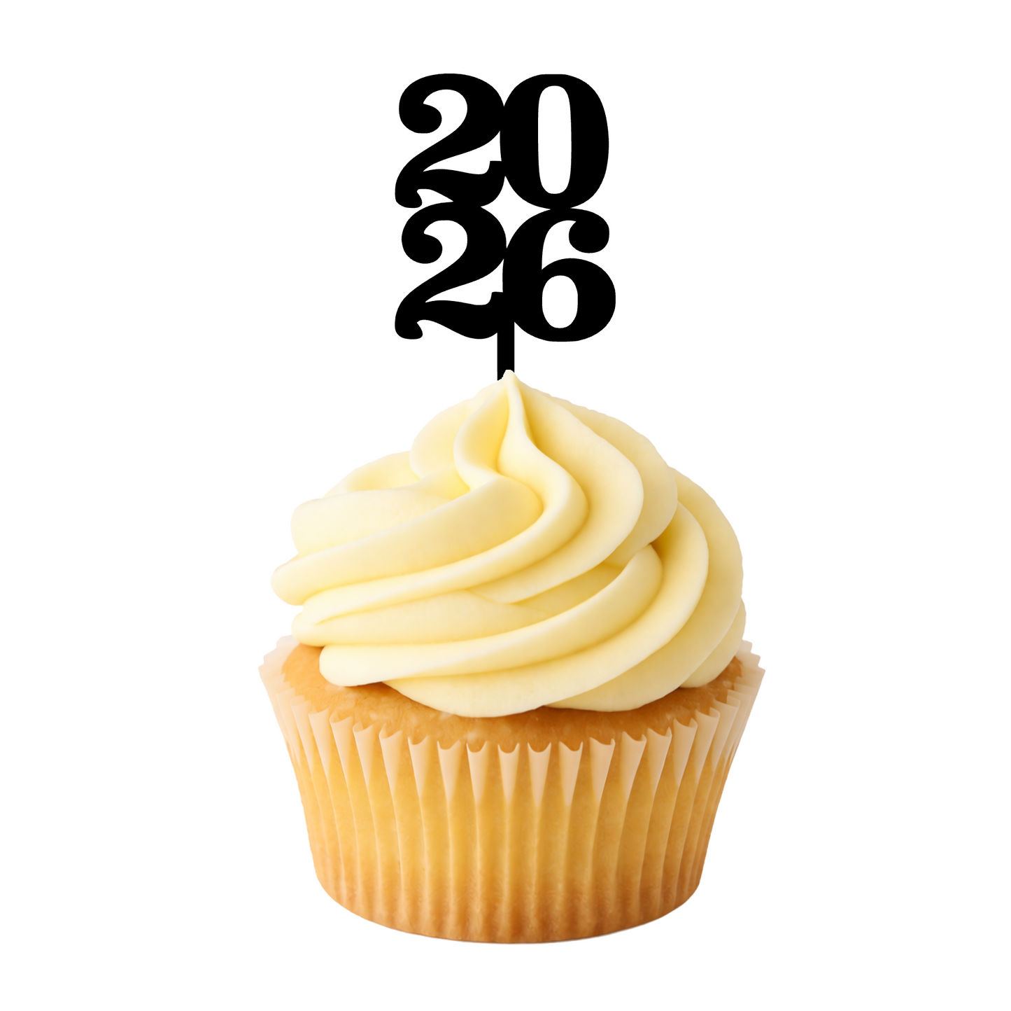 699. 2026 Cupcake Topper (Pack of 6)