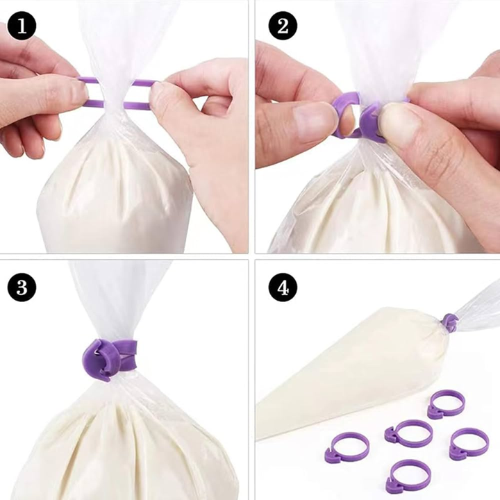 STOCK8 - 10 Piece Pastry/Piping Bag Ties