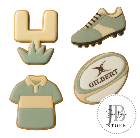 Rugby Cookie Cutters