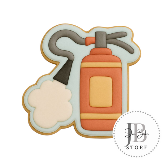 C0186 - Firefighter - Fire Extinguisher Cookie Cutter