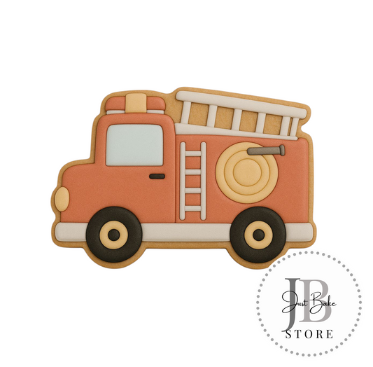 C0190 - Fire Truck Cookie Cutter