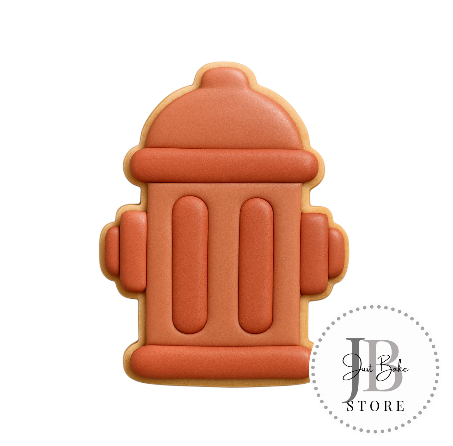 C0187 - Firefighter - Fire Hydrant Cookie Cutter