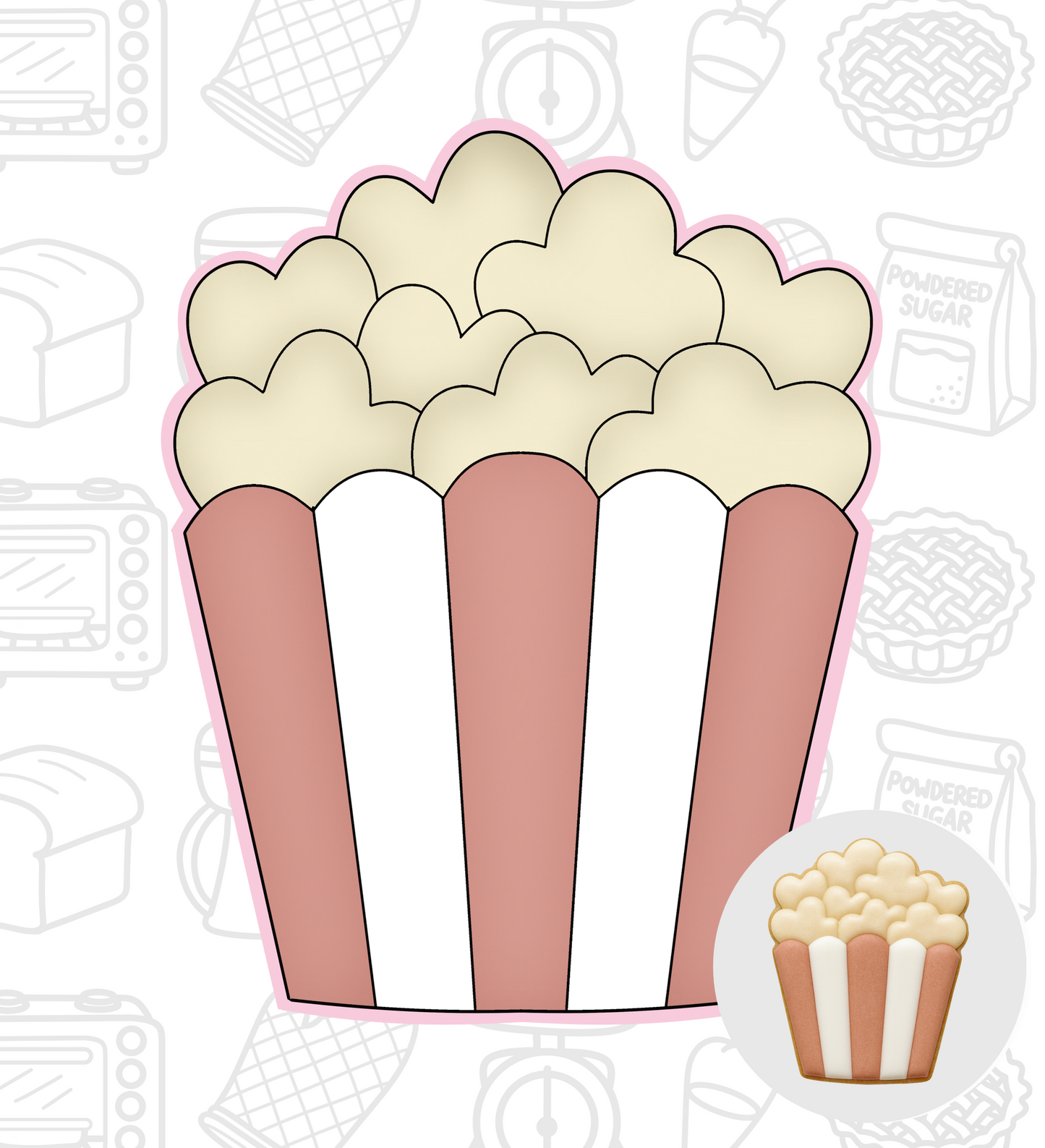 358. Popcorn Cookie Cutter