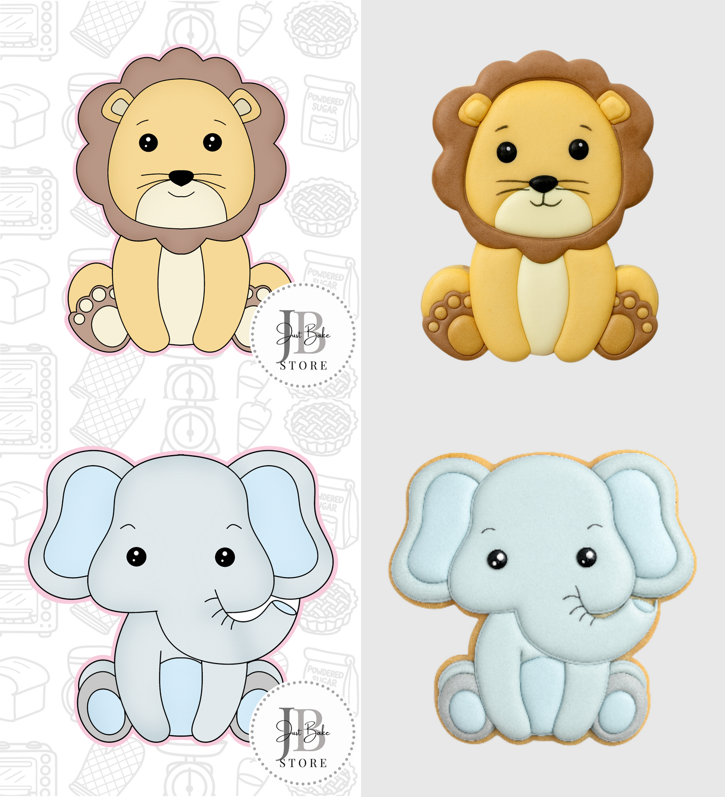 Safari Animals - Full Body