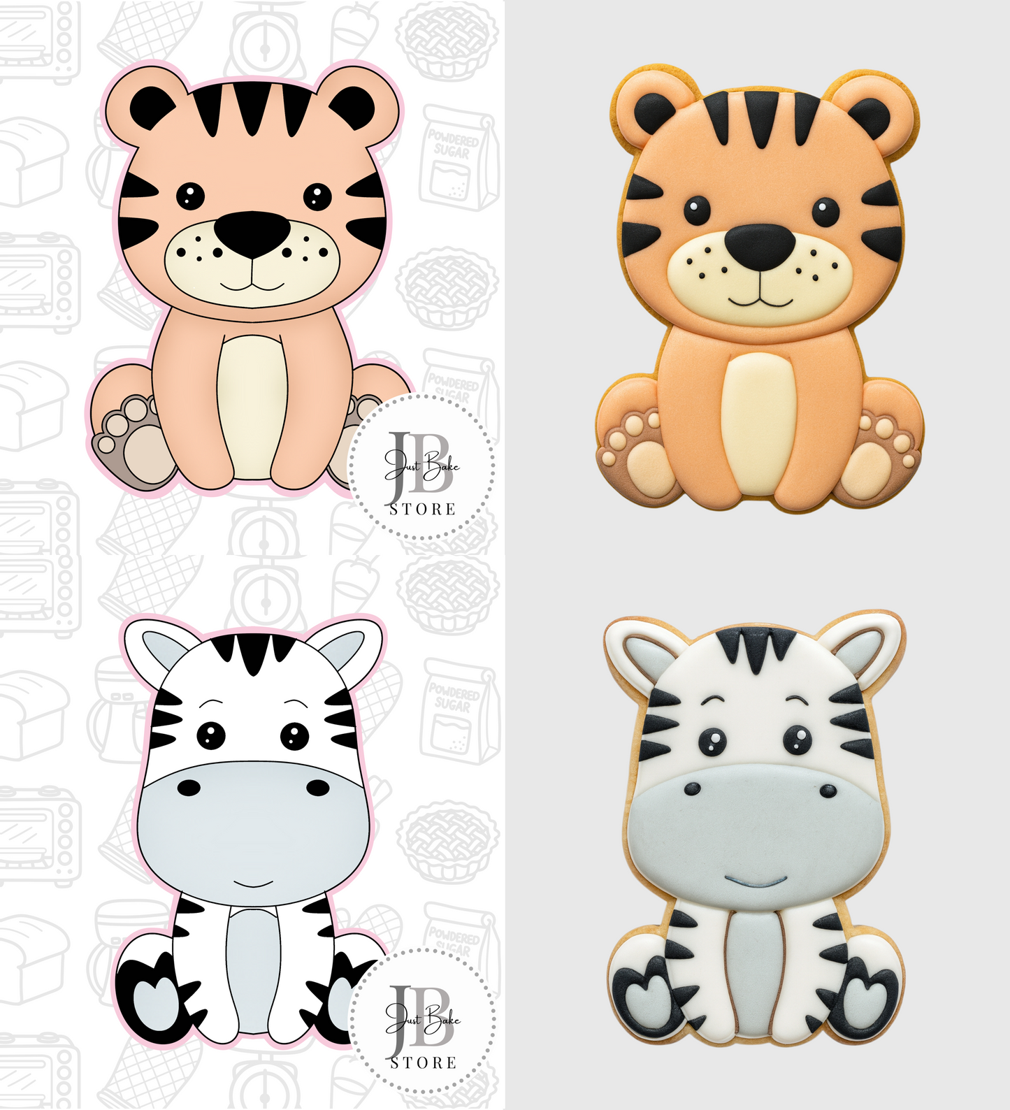 Safari Animals - Full Body